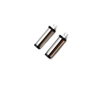 นิเคิล Plated Solder DC Plug Male 5.5mmX2.1mm DC แรงไฟฟ้า บาร์เรล Connector