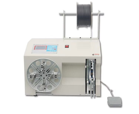 เครื่องผูกสายไฟฟ้าแบบครึ่งอัตโนมัติ เครื่องผูกสายไฟฟ้าอัตโนมัติ