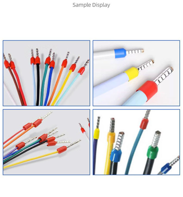 โรงงาน เครื่องปลายท่อที่มีท่อเข็ม เครื่องกดเย็น ปรับความร้อนก่อน เครื่องบินอัตโนมัติ เครื่องตัดและตัดปลายแบบควบคุมด้วยเซ็นเซอร์