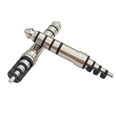 นิเคิล Plated Plug Headphone Plug 4.4 มิลลิเมตร 5 ต้น 33L ผู้ชายสายเสียง