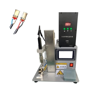 เครื่องเชื่อมสายไฟฟ้าหลายฟังก์ชัน พร้อมปิ้นหูเสียงเชื่อมสูงต่ํา PCB Board Soldering สําหรับการผลิตเคเบิล