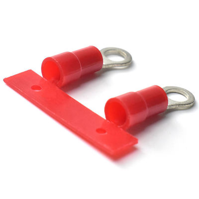 วงกลม Crimp ทอมินัล 5MM 10MM ต่อเนื่อง Pre Insulated แหวน ทอมินัล ทองแดง สายเคเบิล Lug
