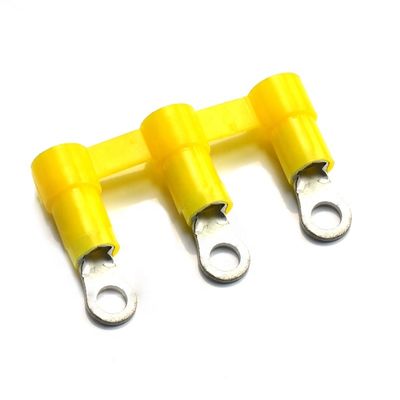 Custom 12 Awg Ring Terminal Lugs Spade Terminal Connector เครื่องเชื่อมสายเครม