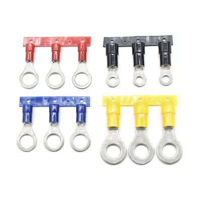 Custom 12 Awg Ring Terminal Lugs Spade Terminal Connector เครื่องเชื่อมสายเครม