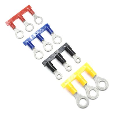 Custom 12 Awg Ring Terminal Lugs Spade Terminal Connector เครื่องเชื่อมสายเครม