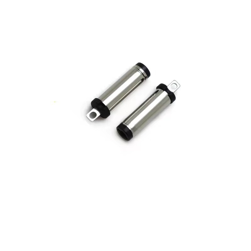 นิเคิล Plated Solder DC Plug Male 5.5mmX2.1mm DC แรงไฟฟ้า บาร์เรล Connector