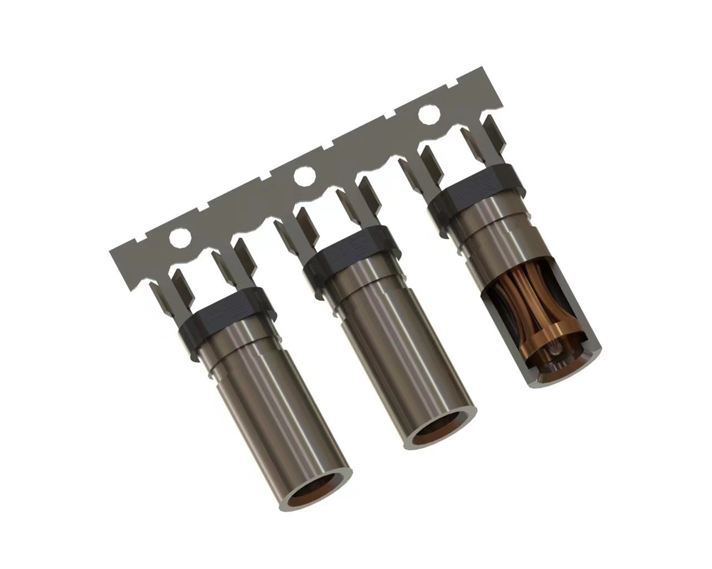 พล็อก DC ปลอดการผสม 3.5 * 1.35 ซ็อต DC รูปทรง O ฟอร์ค DC เพศหญิงพล็อก Crimping Jack Connector