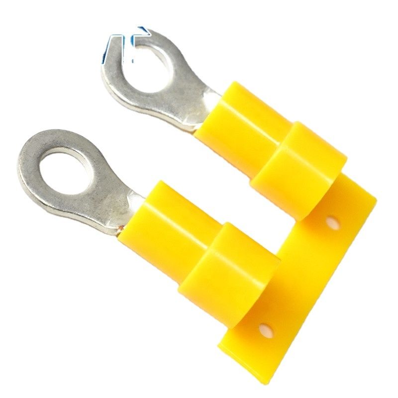 Custom 12 Awg Ring Terminal Lugs Spade Terminal Connector เครื่องเชื่อมสายเครม