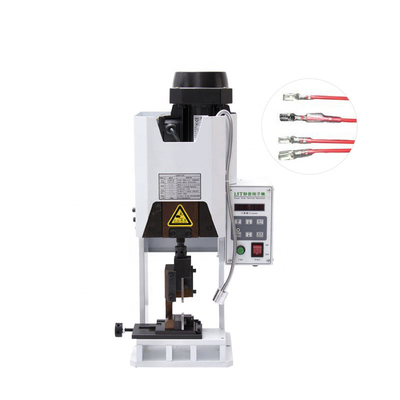 Pin Terminal Connector สายเคเบิล Crimping Press Machine ปิดเสียง Stripper ไฟฟ้า