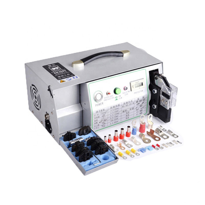 เครื่องปอกและจีบขั้วฉนวนอัตโนมัติ Awg5 16 Square