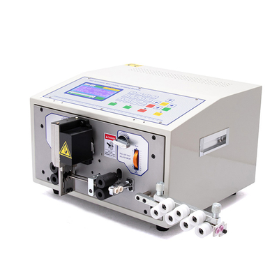เครื่องตัดและปอกสายไฟอัตโนมัติแบบถักด้วย PVC CX-02B