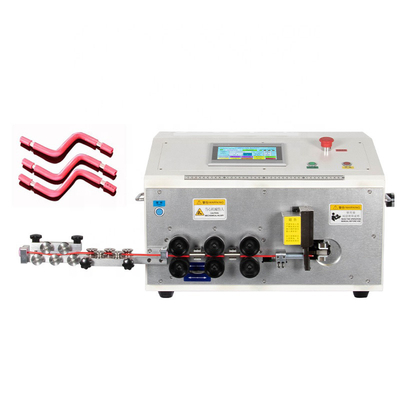 เครื่องปอกสายไฟฟ้าที่ให้ผลผลิตสูง เครื่องตัด ดัด มัลติฟังก์ชั่น