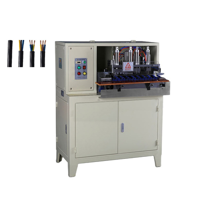 เครื่องปอกสายไฟอัตโนมัติ 2 3 แกน สายเคเบิ้ลบิดเกลียว