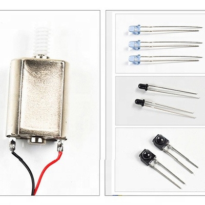 PCB LED Terminal Switch Socket Dip เครื่องบัดกรีกึ่งอัตโนมัติ