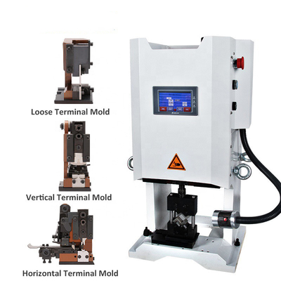เครื่องบดสายเคเบิลล็อก เทอร์มินัลบด เครื่องบดสาย Semi Auto Servo สายแหวนเทอร์มินัลเครื่องมือ