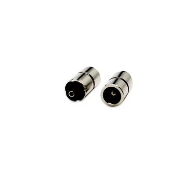 เครื่องเชื่อม DC เพศหญิงเคลือบไนเคิล 5.5x2.1mm Dc แพวเวอร์แจ็ค