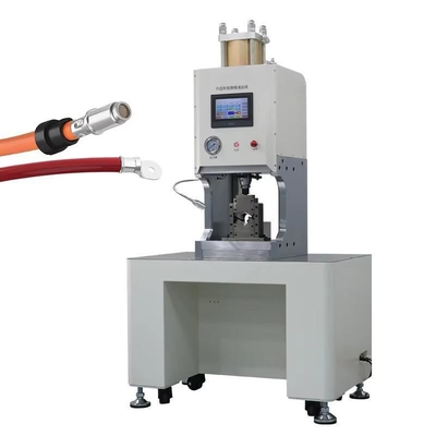 20 ตัน โปรไฟล์หกเหลี่ยม ทองแดง Eyelet Crimping Machine 10-120sqmm อุปกรณ์การผลิตเคเบิลปลาย