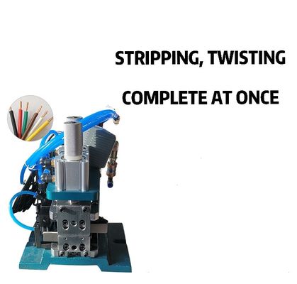 AWG18 เครื่องปอกลวดนิวเมติก 3mm-25mm Stripping Length